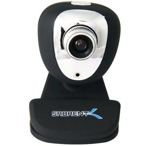 Sabrent USB 2.0 Color Web Camera with Built-in Audio Microphone